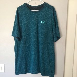 Dark Teal Under Armor Threadborne shirt